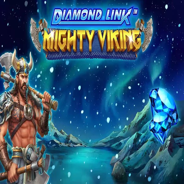 Diamond Link Mighty Viking logo by Greentube at Koko Bet Casino