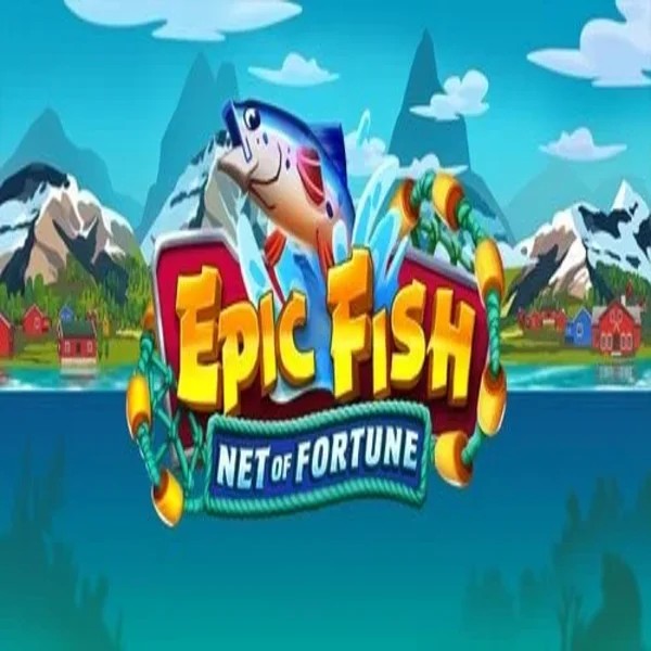 Epic Fish Net of Fortune by Quickspin, showcased at kokobetcasino.org – game logo