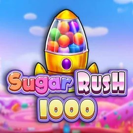 Sugar Rush 1000 by Pragmatic Play, showcased at kokobetcasino.org – game logo